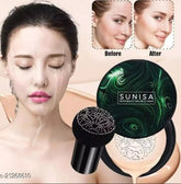 SUNISA FOUNDATION MAQUILLAJE SUNISA AIR CUSHIONS MUSHROOM HEAD BASE CREAM CC BB CARE RADIANT MOISTURIZING FOUNDATION OIL CONTROL