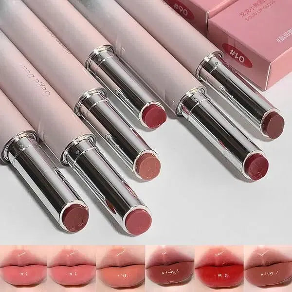 6 Pcs High Pigmented Liquid Velvet Matte Lipsticks in Shades of Red & Pink